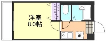 倉敷市日吉町のマンションの間取り