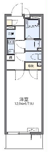 レオネクストケービックの間取り