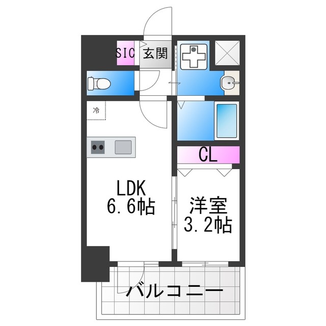 SOFIA住吉大社の間取り