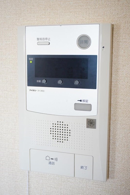 セキュリティ　来客時に便利なＴＶモニターホン