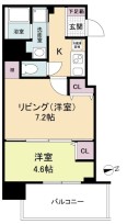 ヴィラ・セレーノ玉造本町の間取り
