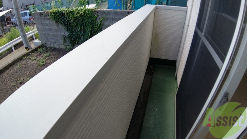 バルコニー　バルコニーがあるので洗濯物は外に干せそうですね～