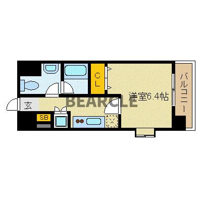 ベラジオ烏丸三条の間取り