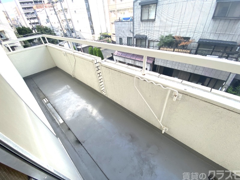 バルコニー　広々していますね！