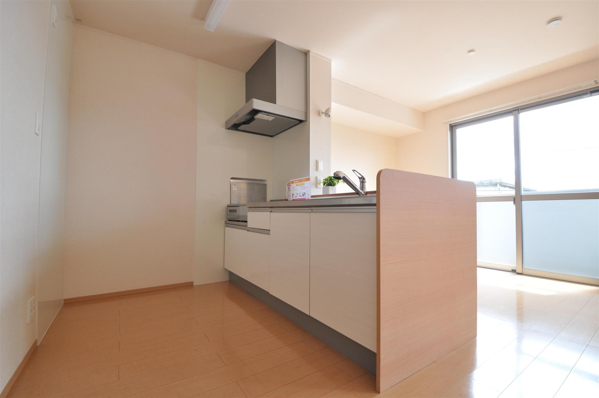 キッチン　2口ＩＨコンロ付きのキッチン♪