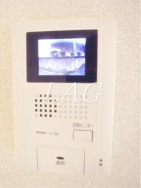 セキュリティ　モニター付きインターホンです。