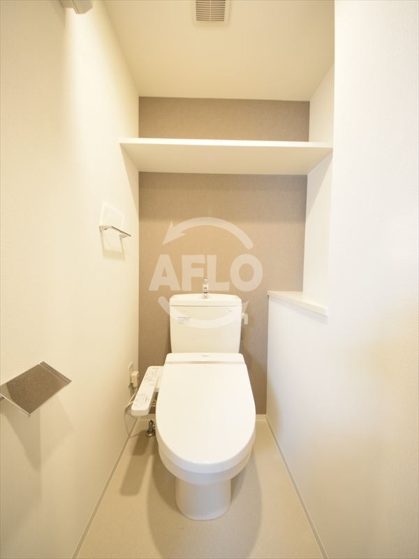 トイレ　ファーストフィオーレ天王寺筆ヶ崎EYE　温水洗浄便座