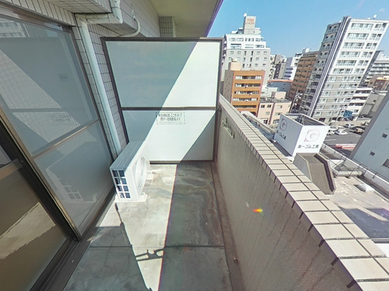 バルコニー　※別部屋の写真です