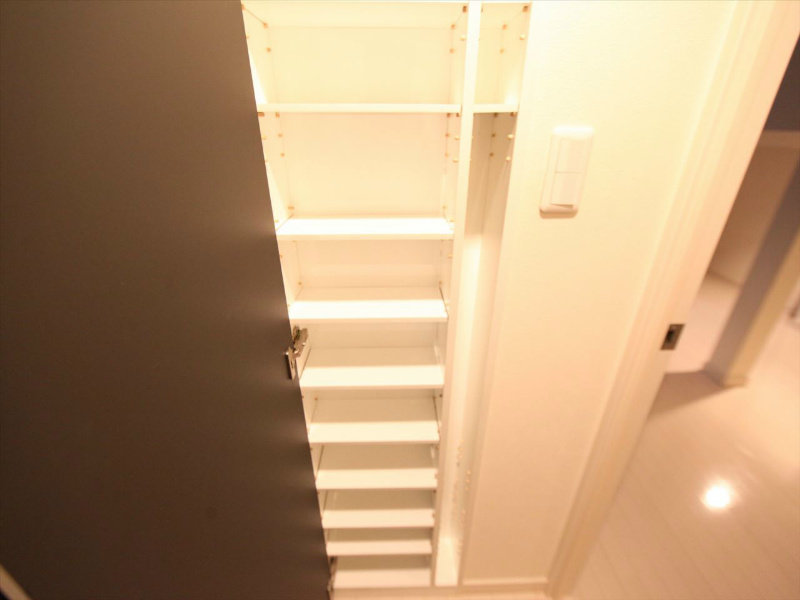 玄関　玄関　シューズボックス付（収納充実してます）