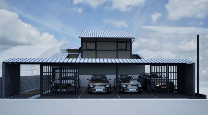 建物外観　完成予想図