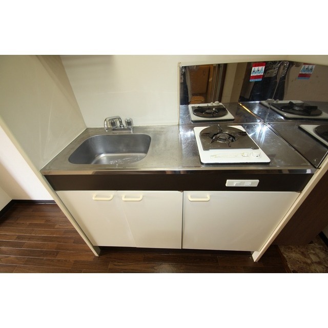 キッチン　１口ガスコンロ