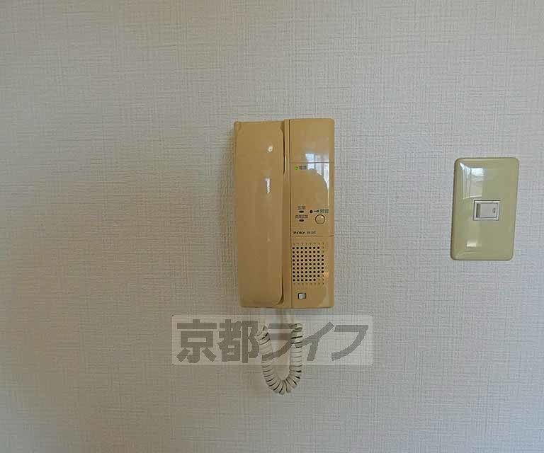 セキュリティ　インターホンです。