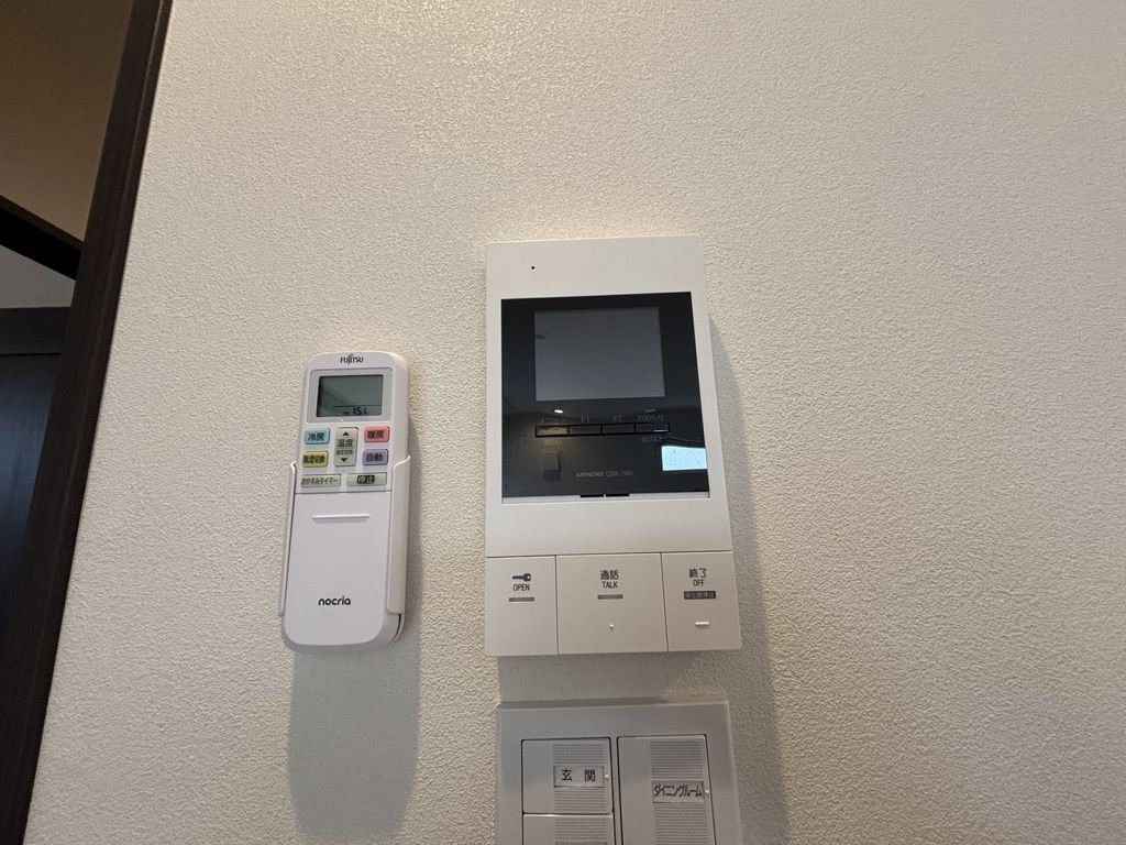 その他設備　モニター付きインターホン