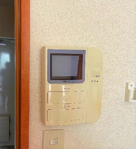 セキュリティ　モニター付きインターホン