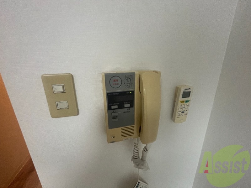 セキュリティ　モデルルームのお写真になります。