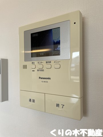 セキュリティ　モニター付きインターホン