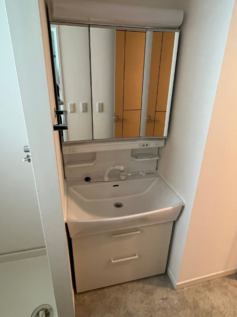 洗面設備　写真は別の部屋になります。