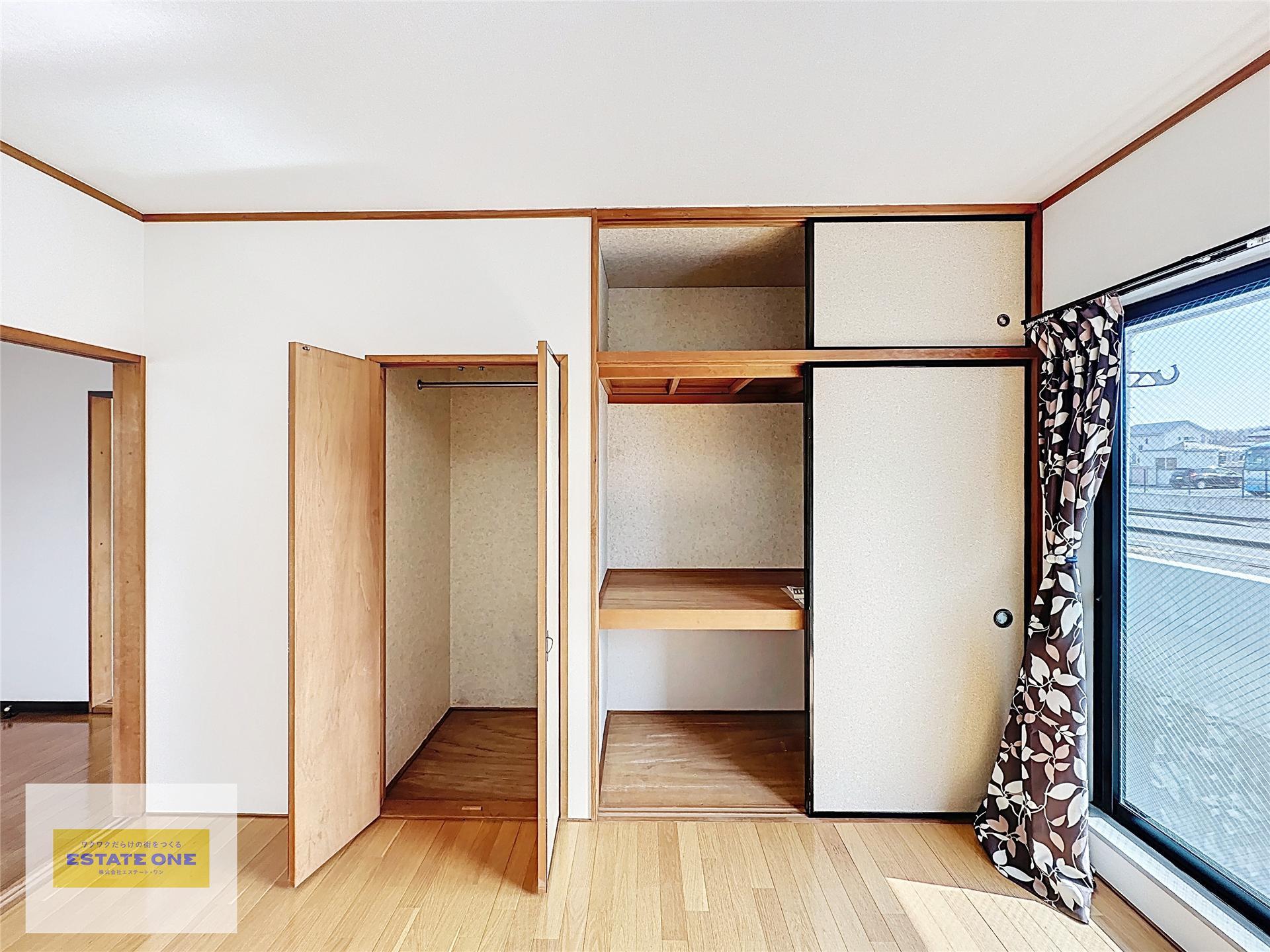 収納　収納しっかり完備してます！