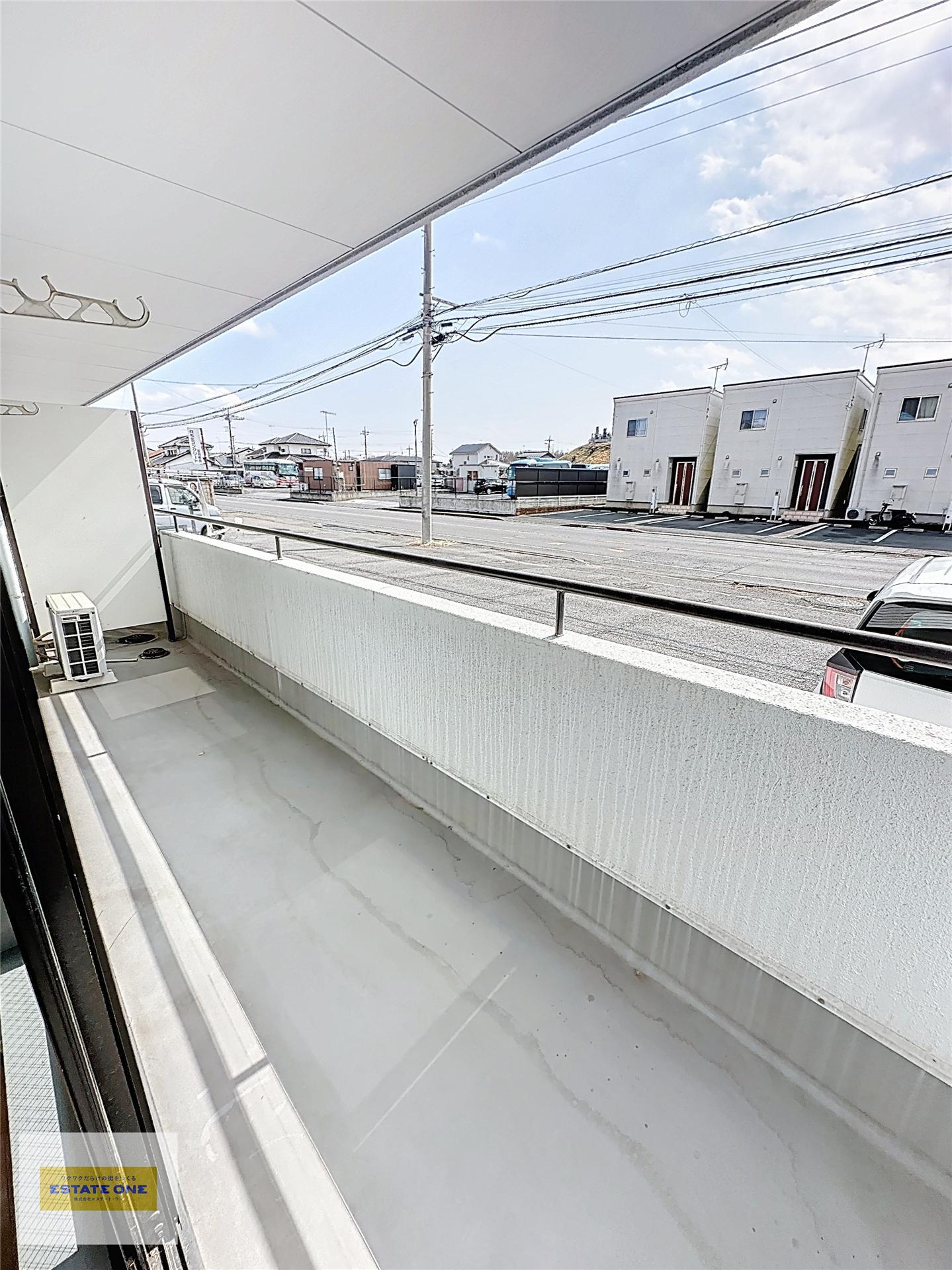 バルコニー　広々バルコニー☆