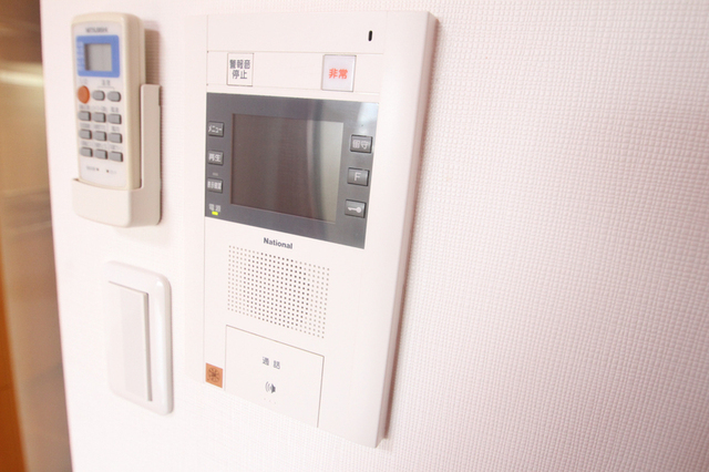 セキュリティ　ＴＶモニターホンで安心です