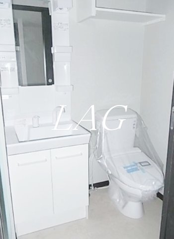 洗面設備　洗面台です。