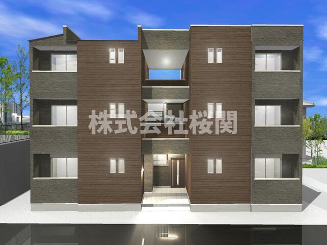 建物外観　外観パース