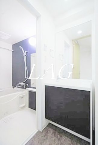 洗面設備　洗面台です。