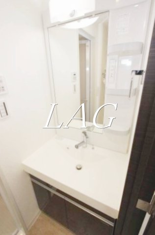 洗面設備　洗面台です。