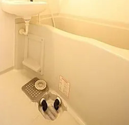 バス・シャワールーム　※別部屋の参考写真です。