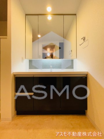 洗面設備　同マンション別部屋　参考写真