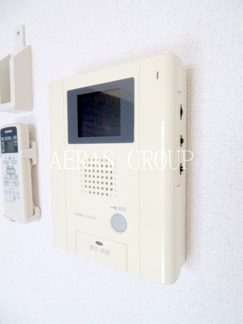 セキュリティ　モニター付きインターフォン