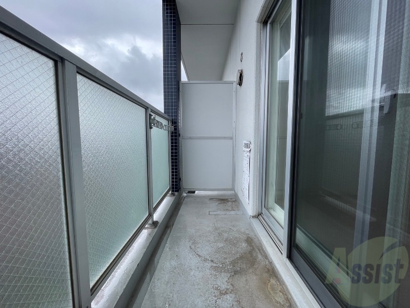 バルコニー　バルコニーです。洗濯物を干したり一息ついたりできますね！