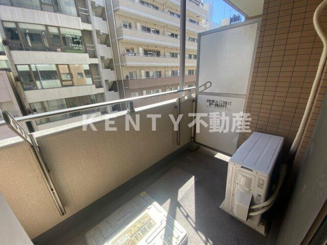 バルコニー　開放的で明るい空間を演出してくれるバルコニーです