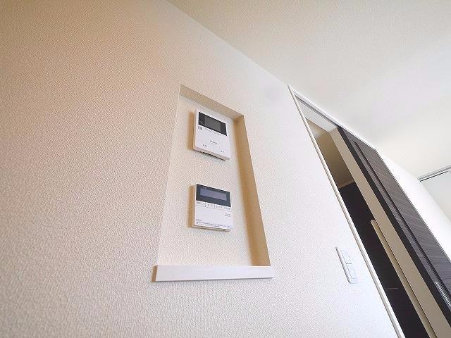 セキュリティ　モニターホンがあるので安心です