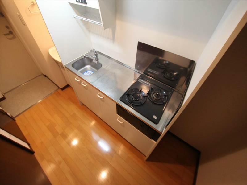 キッチン　システムキッチン　2口ガスコンロ