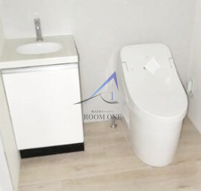 洗面設備　独立洗面台です。