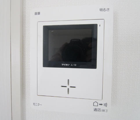 セキュリティ　モニター付きインターホン☆