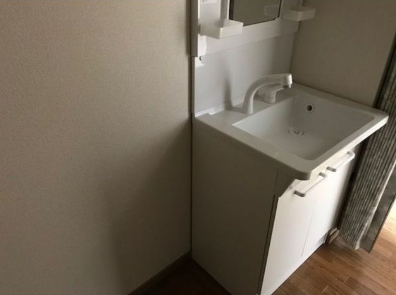 洗面設備　図面と現状に相違がある場合には現状を優先