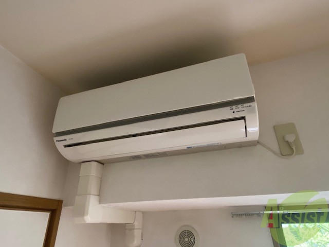 その他設備　エアコンが設置してありますので、寒暖対策もばっちり。