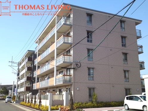 建物外観　粕屋町でのお部屋探しは、トーマスリビング粕屋店へご相談下さい