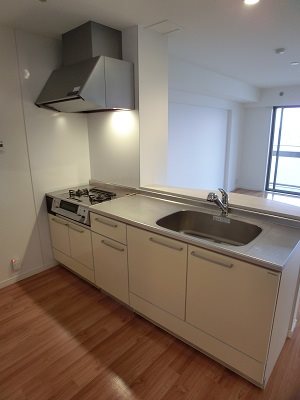 キッチン　ガスコンロ付です！