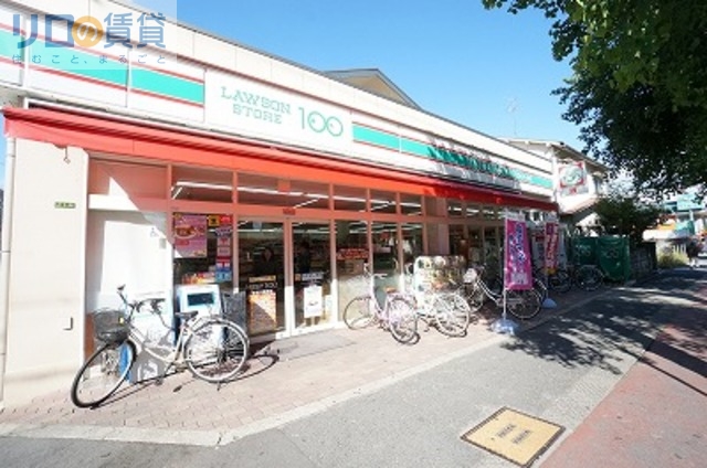 コンビニ　ローソンストア100東淀川菅原店（コンビニ）まで295m