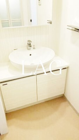 洗面設備　洗面台です。