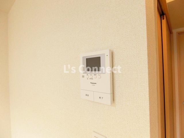 セキュリティ　突然の来客もＴＶモニターホンでしっかり確認。