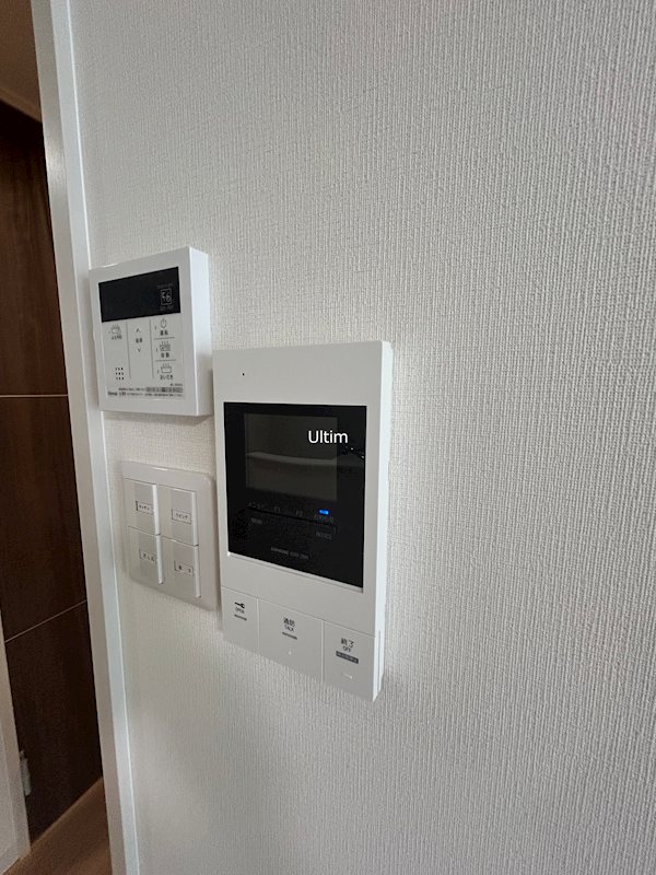 セキュリティ　別のお部屋の写真ですが参考までに