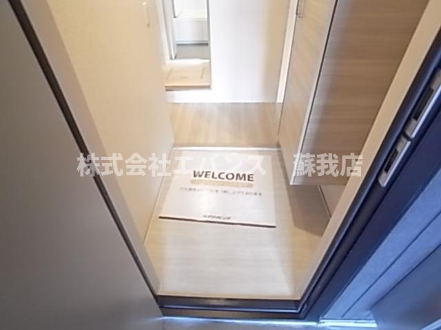 玄関　落ち着いた玄関です