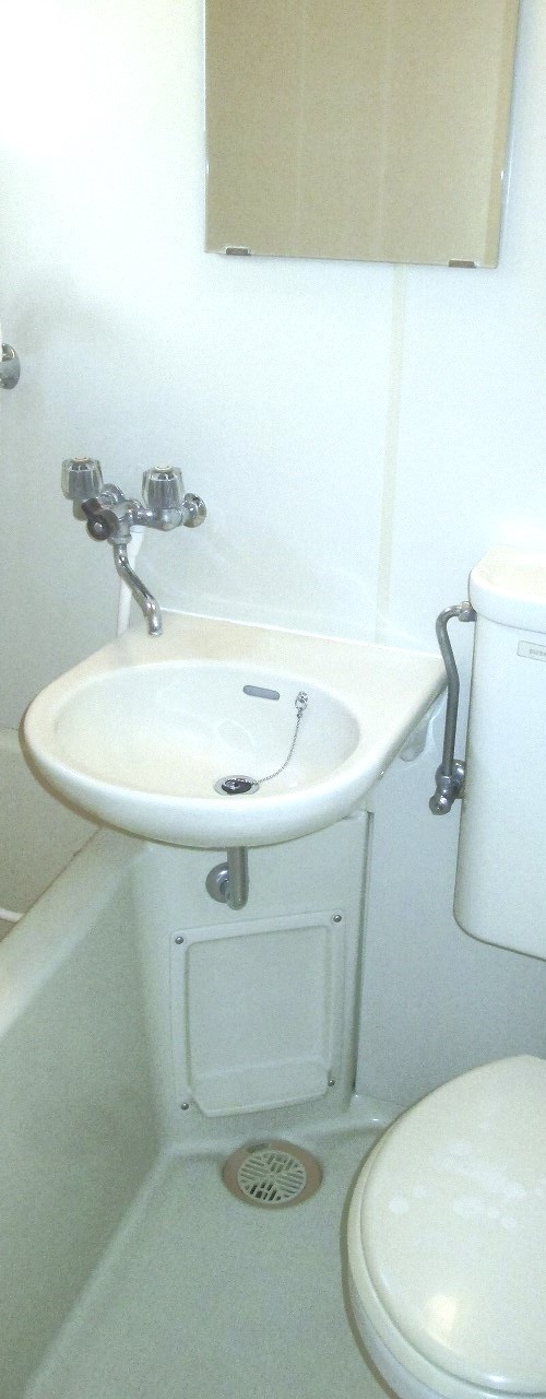 洗面設備　参考写真（同物件別部屋）