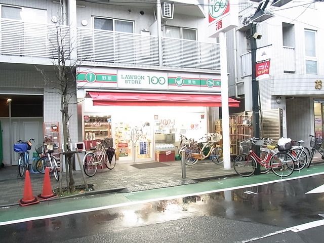 コンビニ　ローソンストア１００（コンビニ）まで229m