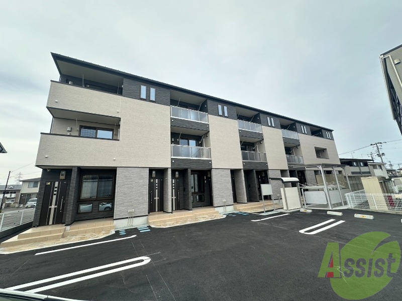 建物外観　宮城県仙台市太白区中田字前沖中「中田町アパート」