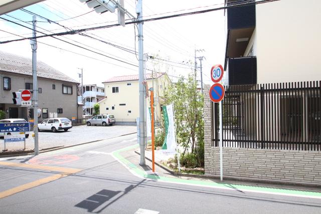 駐車場　景色